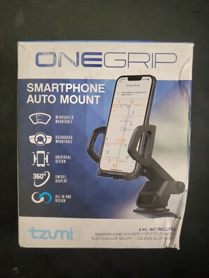 NIB Tzumi Electronics Power Sync Smart 360 Dash Mount Wireless Charging