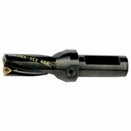 UltraDex UD15002D125 Indexable 2XD Spiral Flute Coolant Thru Drill