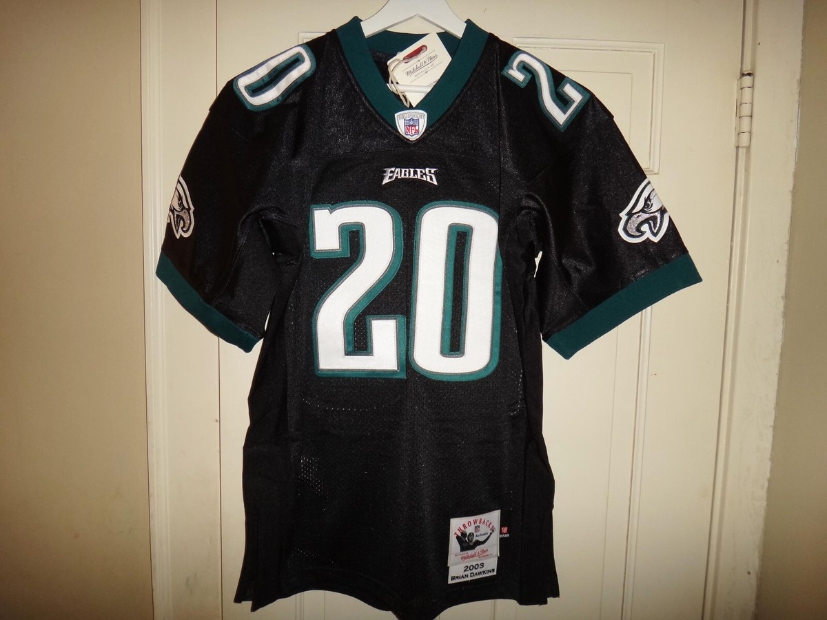 Men's Brian Dawkins 2003 Mitchell Ness Eagles Authentic Jersey NWT $300