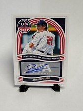 2024 Panini Stars & Stripes Baseball Auto Zach Strickland NTS-ZS 16U-17U 