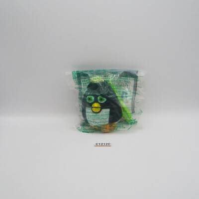 Furby Tiger C1212C Black McDonald's Happy Meal 2001 NEW Plush 3.5'' Toy Doll