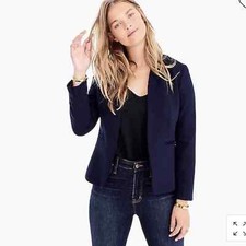 JCrew Open Going Out Navy Blazer