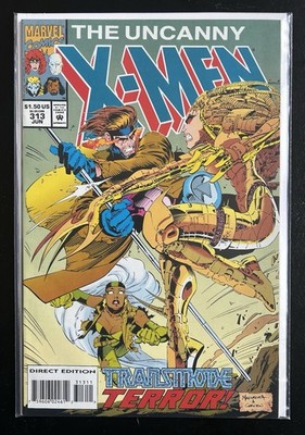 Uncanny X-Men (Vol 1) #313, June 94, Joe Mad Art, Direct Ed, BUY 3 GET 15% OFF