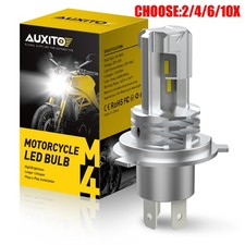 1-20X H4 9003 LED Motorcycle Headlight Bulb High/Low Beam 6500K Super Bright