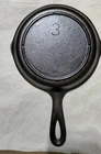 Vintage 3 Notch Lodge No.3 (6 3/8") in excellent condition