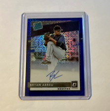 2020 Panini Donruss Optic Rated Rookie Signatures Bryan Abreu RRS-BA RC Auto