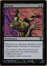 Megrim - Duels of the Planeswalkers (DPA), Rare #063 Mint/LP