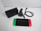 Nintendo Switch Console with Green/Red Controllers  #7058261