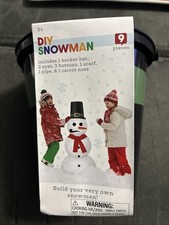 Build Your Own Snowman Kit Frosty Christmas