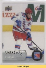2021-22 Upper Deck CHL Stars Clear Cut Francesco Pinelli #306 READ kr0