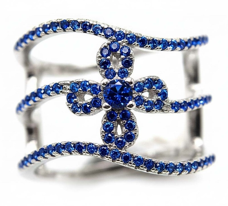 Heat Treated Kyanite 925 Sterling Silver Ring Jewelry Sz 8 MM4-6