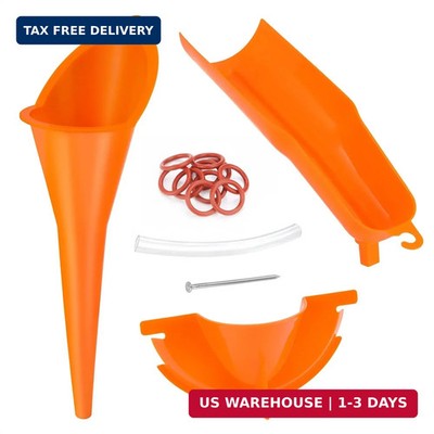 Drip-Free Oil Change Funnel Kit for Harley-Davidson, Primary & Crankcase Fill To