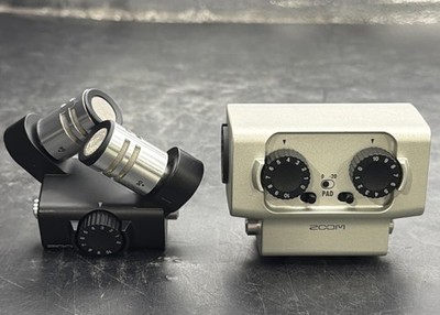 USED Zoom EXH-6 XLR TRS Input with XY Stereo Mic Capsule XYH-6 / BLK (2 ITEMS)