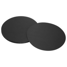 36Pcs Circle Kraft Paper, 15 x 15 Inch Round Shape Cardstock, Black