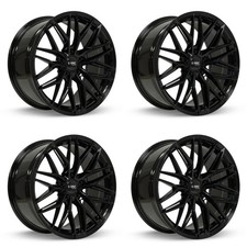 Set Of 4 17 Gloss Black Alloy Wheels Rims For Kia 5x114.3 Jicf Replacement 5lug Set Of 4 17 Gloss Black Alloy Wheels Rims For Kia 5x114.3 Jicf Replacement 5lug