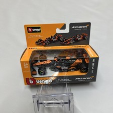 BBurago 1:43 McLaren MCL38 Oscar Piastri #81 Miami Grand Prix 2024 Formula 1 Car