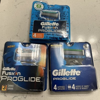 Gillette Fusion/Proglide Razor Blades, 11 Cartridges, Factory Sealed
