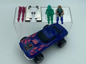 M.A.S.K 1988 MILES MAYHEM clone figure + viper WOLFBEAST mask Kenner