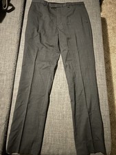 Banana Republic Gray Plaid Slim Fit Slacks Dress Pants Men  s Size 32x34