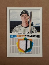 2026 Topps Heritage Clubhouse Collection Relics #CCRCB Cody Bellinger (CE)