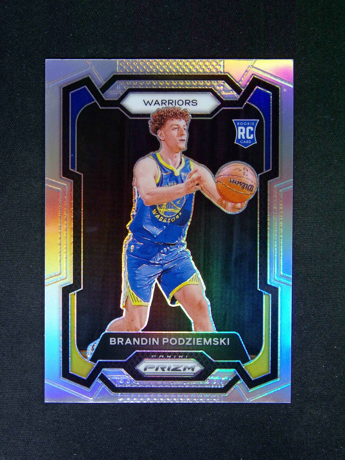 2023-24 Panini Prizm Brandin Podziemski #147 RC Rookie Silver