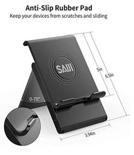 Adjustable Tablet Stand Holder Portable Foldable Desktop Stand Dock