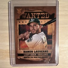 Topps 2021 Big League Ramon Laureano Oakland Athletics Wanted Insert #WT-10