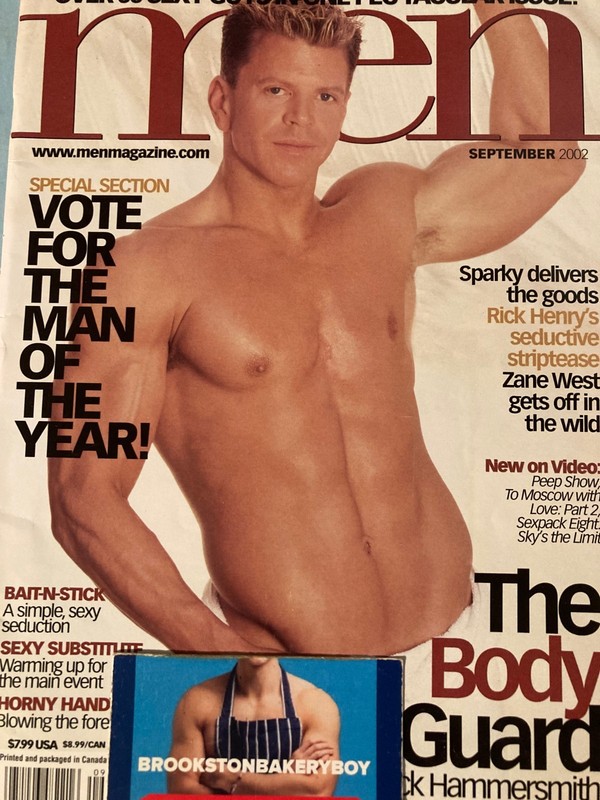 Vintage Sept. 2002 ADVOCATE MEN Magazine, Playgirl-Like, Cover: Rick Hammersmith