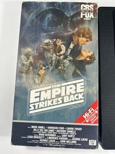 Star Wars The Empire Strikes Back VHS CBS Fox Video Hi-Fi Stereo SciFi Red Label