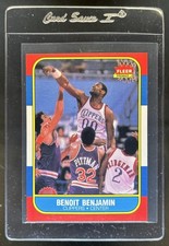 1986-87 Fleer Benoit Benjamin Rookie RC #8 Clippers