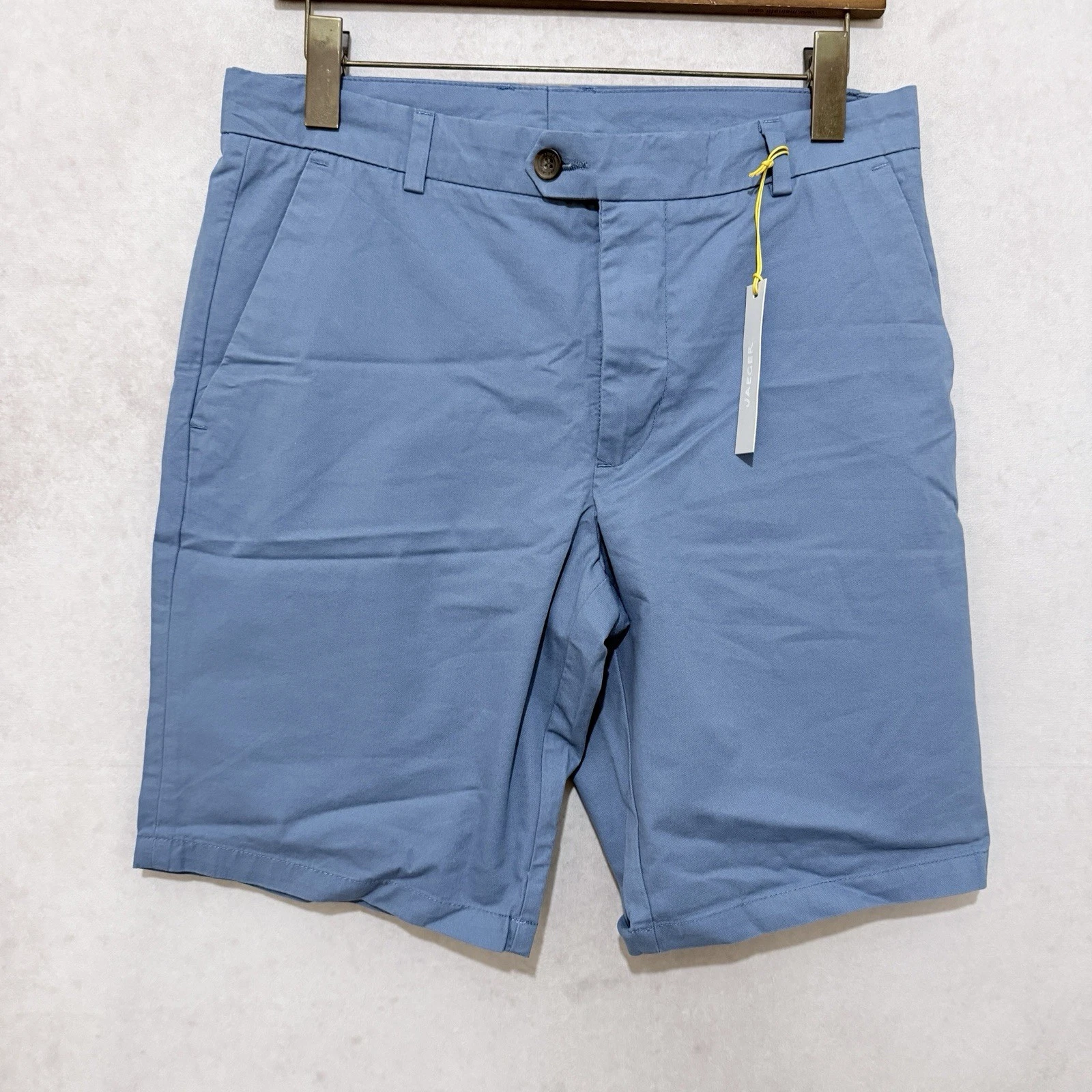Jaeger Chino Shorts Blue Cotton Smart Casual Mens W30
Opens in a new window or tab