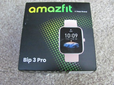 Brand New Amazfit Bip 3 Pro Smartwatch Pink