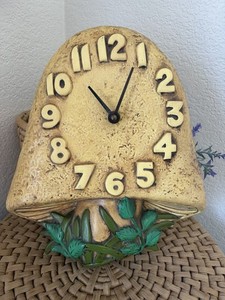 Vintage Mushroom Clock | eBay