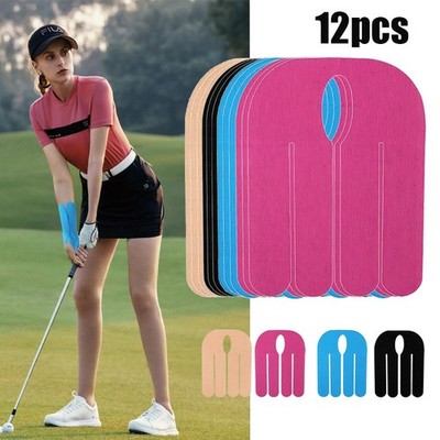 12pcs Kinesiology Tape for Wrist Precut  Breathable Bowling Wrist Tapes