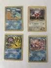 Pokemon TCG Vintage 1999 Gym/Neo/Team Rocket 8-Card Lot Wooper Eevee