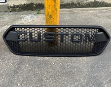 Ford Transit Custom Mk1 2018-2023 Front Grill – Matte Black Honeycomb Style