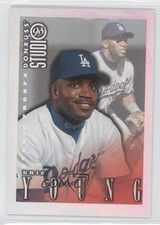 1998 Donruss Studio Studio Proofs /1000 Eric Young #177 0j6