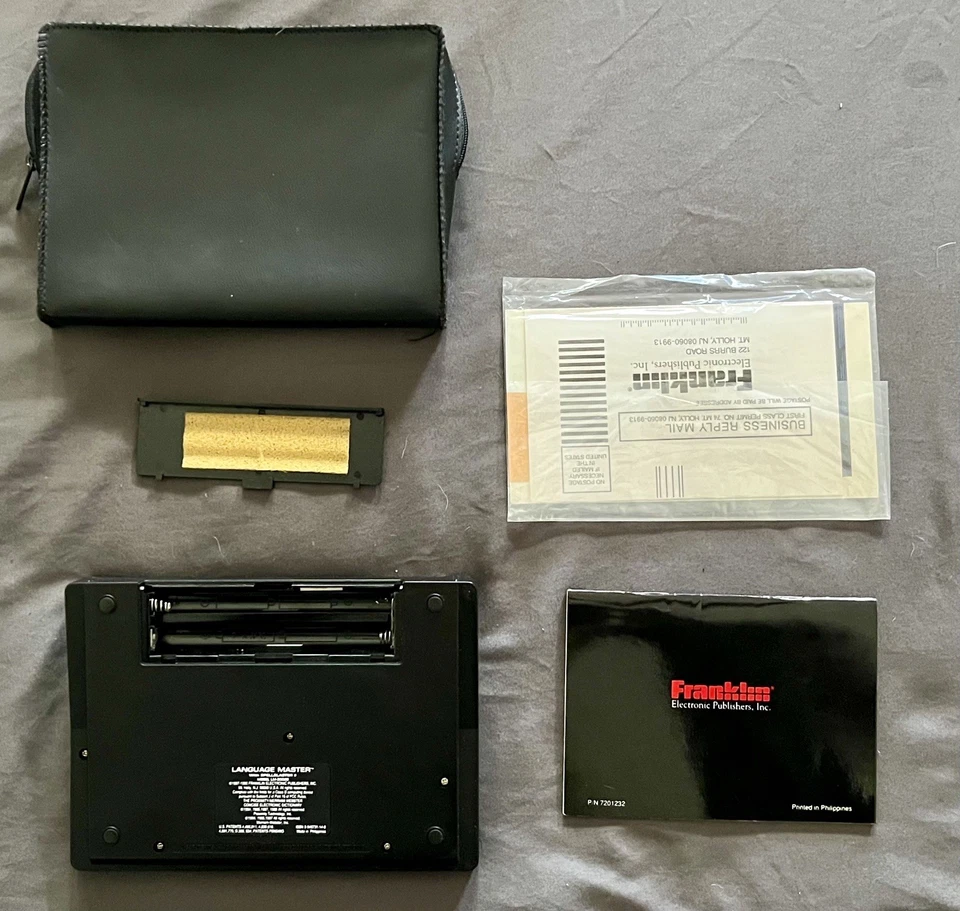 Franklin Language Master 3000 Electronic Dictionary Thesaurus Marriam-Webster - Image 3 of 3