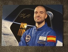 Autogrammkarte Bablo Alvarez ESA Astronaut 20...
