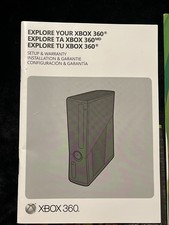 XBOX 360 System Owner Instruction Manual "Setup  Warranty" Book Quick Start