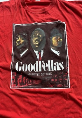 VTG Y2K 2Pac Easy E Notorious BIG Goodfellas East West Coast