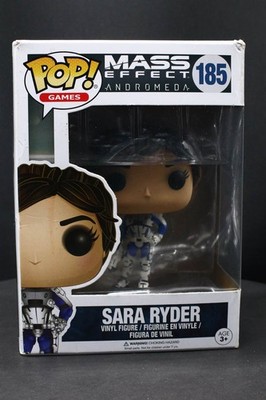 Funko Pop Games Mass Effect Andromeda Sara Ryder 185 Vinyl *Box Damage*