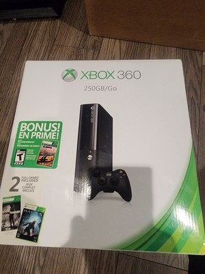 NEW! Rare - Microsoft Xbox 360 E 250gb Console Halo 4 Tomb Raider Forza. 