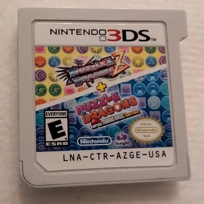 Puzzle & Dragons Z + Super Mario Bros Edition (Nintendo 3DS) Authentic Cartridge - Image 1 of 2