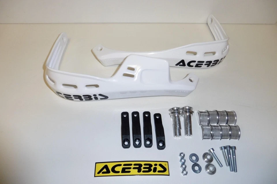 Handprotektoren Rally Brush Protektoren handguards Enduro Sumo weiß - Bild 2 von 4