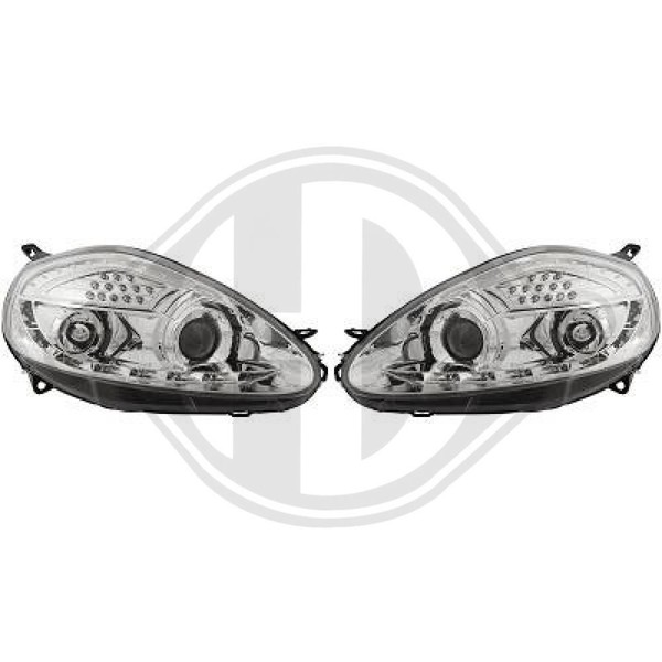 Diederichs Hauptscheinwerfersatz FüR Abarth Passend FüR Fiat-image