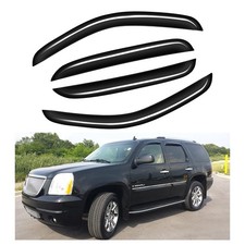Tape-on Window Visors 4-piece For 07-14 Chevy Tahoegmc Yukon Sun Rain Guard Us Tape-on Window Visors 4-piece For 07-14 Chevy Tahoegmc Yukon Sun Rain Guard Us