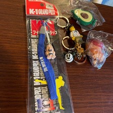 Keychains Lot Cartoon Anime Character Lego K-1 Grand Prix Avocado doggie