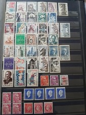 lot de timbres : faciale 800 ANCIENS FRANCS AF timbres neufs x