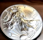 2020 SILVER EAGLE  VERY NICE STIKE ~ NO SPOTS, NO MARKS, NO SHIP STAINS.....LOL
